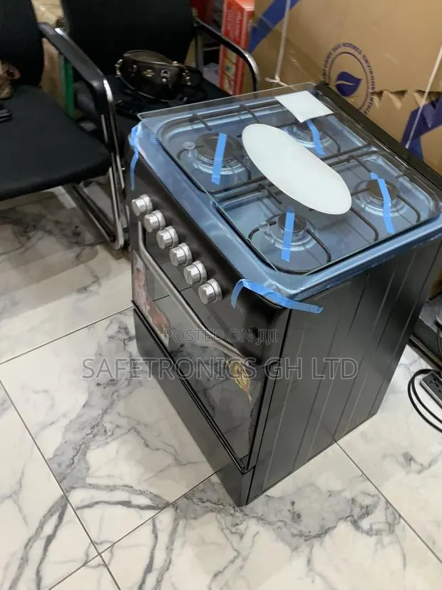 Authentic Sleek Volcano 50x60 (New Line) 4-Burner Gas Cooker · Photo 1