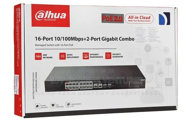 16ch 240wcs4218-16et-240 Cloud Managed Desktop Switch With 16-Port Poe · Photo 1