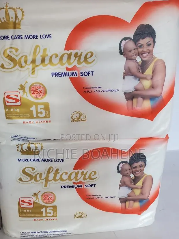 Softcare Diapers Size Small 15 Pieces · Photo 1