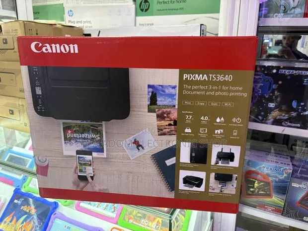 Original Canon Ts3640 Wireless Copy Print Scan Printer · Photo 1