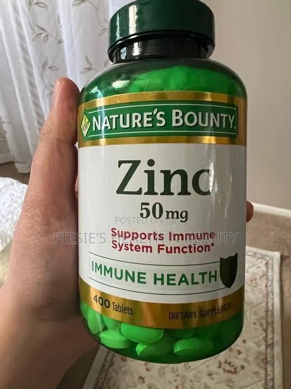 Nature's Bounty Zinc 50 Mg, 400caplets · Photo 1