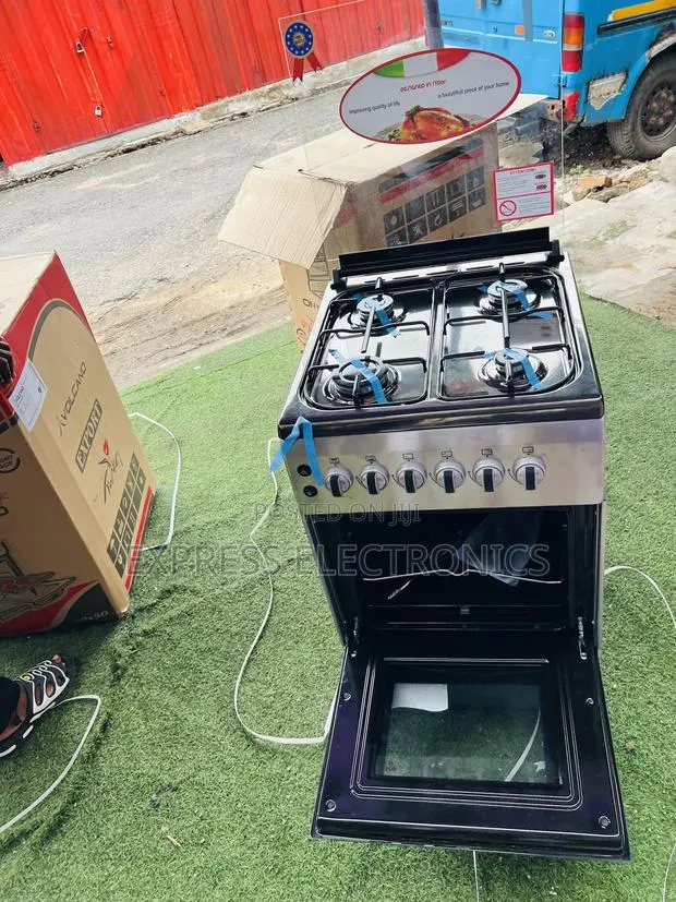 Limited Stock Gas Cooker New Line 4b 50/60. Slice Oven Grill Rotisseri · Photo 1