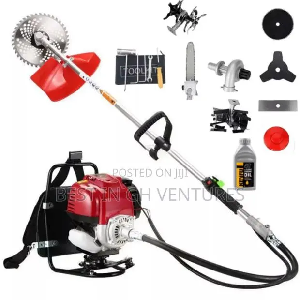 4 Stroke Weeder, Chainsaw, Water Pump, Oil, Tillers, 2t Blades, Tools · Photo 1
