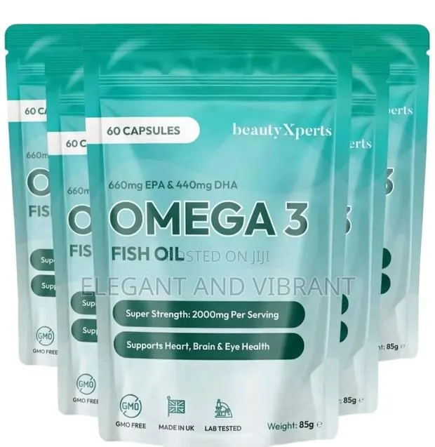 Omega 3 Fish Oil 2000mg - High Strength DHA EPA,Heart Brain Vision · Photo 1