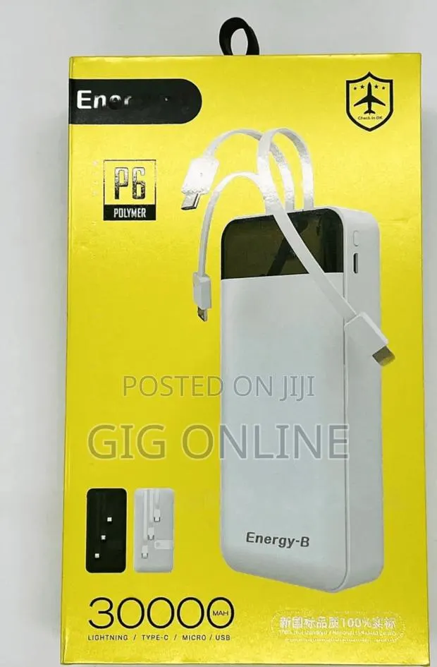 Energy B 30000mAh Portable Charger · Photo 1