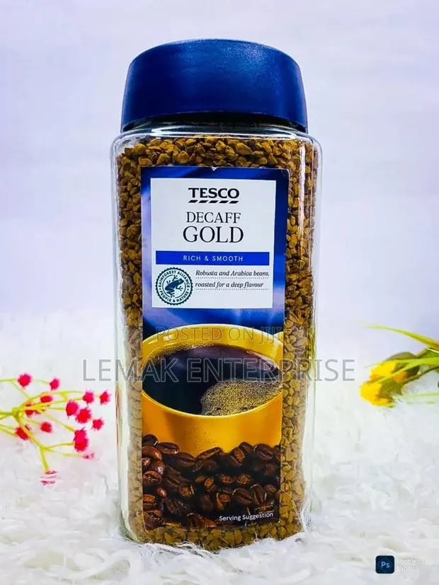 Tesco Decaff Gold Coffee. 200g · Photo 1