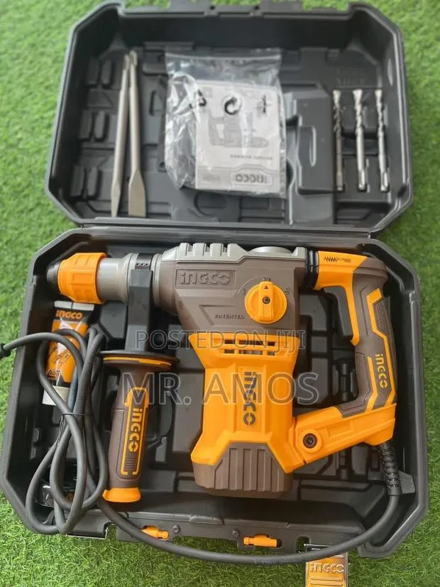 1500 Watt Rotary Hammer Drill + 5pcs Bits Set - Rh150028 · Photo 1