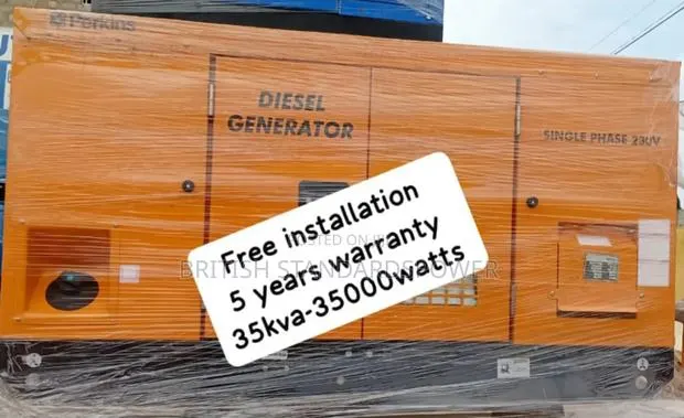 Storm Resistant 35kva Silent Diesel Generator · Photo 1
