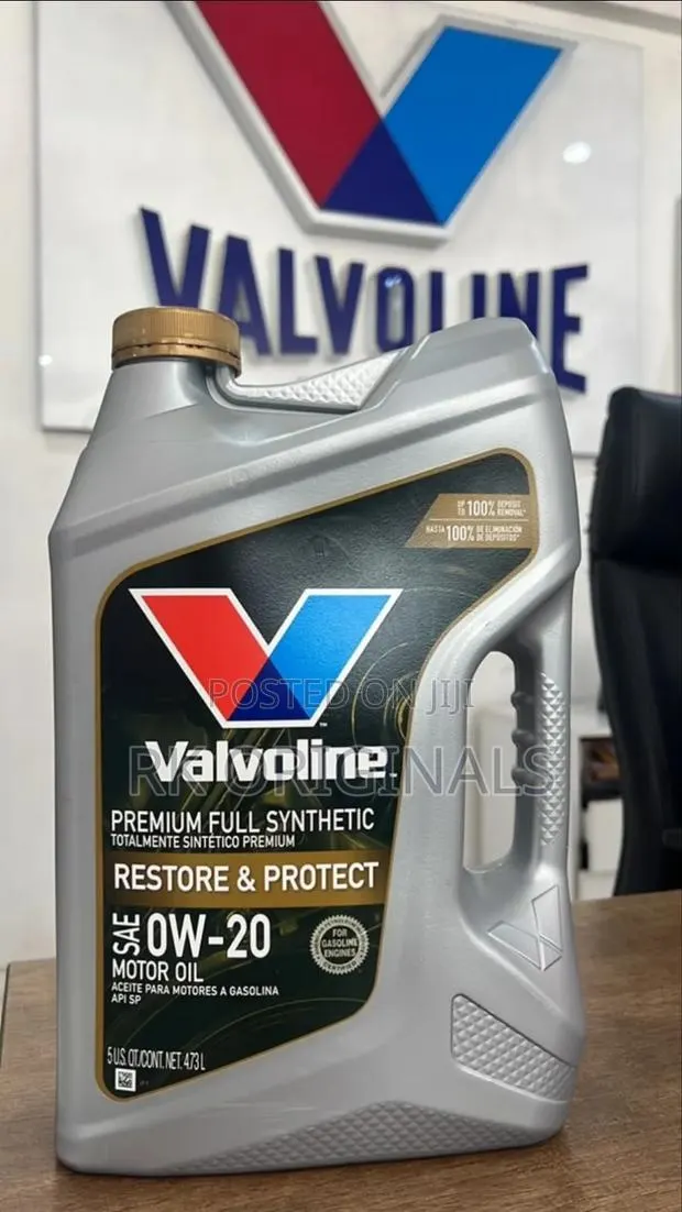 Valvoline 0W20 Engine Oil 5L Restore Protect From USA · Photo 1