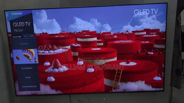 SAMSUNG QLED 75 Inches Super Slim · Photo 1