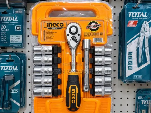 INGCO Professional Ratchet Socket Set · Photo 1