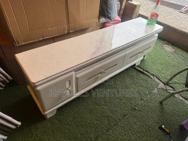 White Tv Cabinet Stand · Photo 1