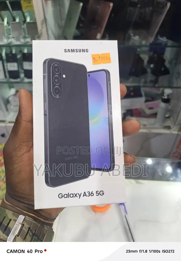 New Samsung Galaxy A36 256 GB Black · Photo 1