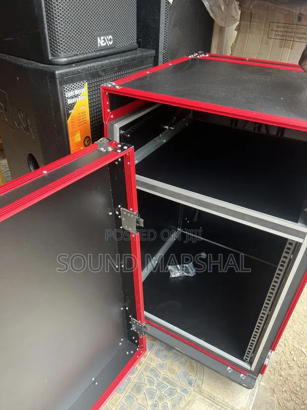 16u Dj/Pa Rack Case – Heavy Duty With Wheels · Photo 1