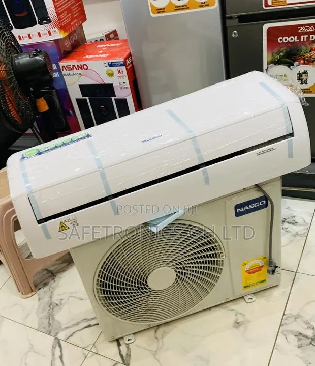 Accessible New White Nasco 1.5hp Dual Inverter Split Air Conditioner · Photo 1
