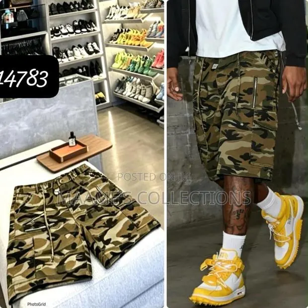 Men’s Camo Shorts – Trendy Casual · Photo 1