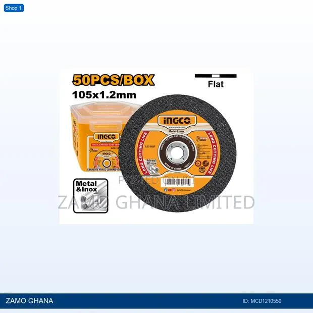 Abrasive Metal Cutting Disc - MCD · Photo 1