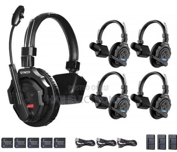 Synco Xtalk Wireless Intercom Headset System 5 in 1 · Photo 1