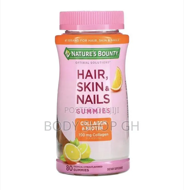 Nature’S Bounty Hair,Skin Nails Gummies( Biotin +Collagen) · Photo 1