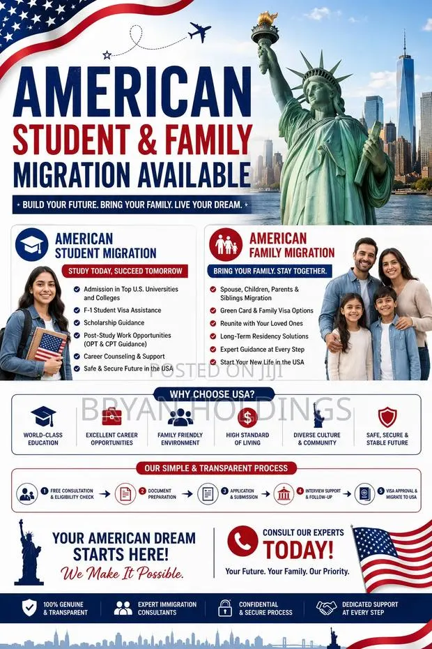 American Student and Family Visa · Photo 1