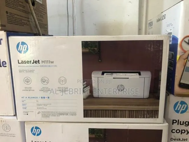 HP Laserjet M111W Wireless Black and White Printer · Photo 1