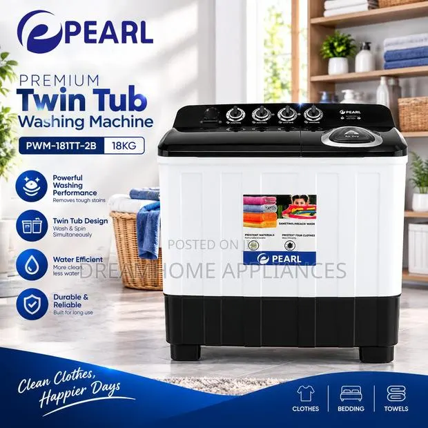 Pearl Twin Tub Washing Machine · Photo 1
