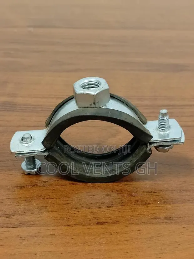 Pipe Clamp, For 3/4-inch Diameter Pipe, With Rubber Insulation · Photo 1