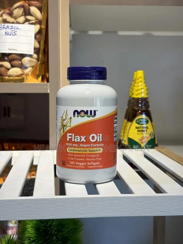 Now Flax Oil for Heart Health · Photo 1