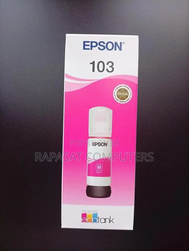 Epson 103 Magenta Ink Bottle · Photo 1