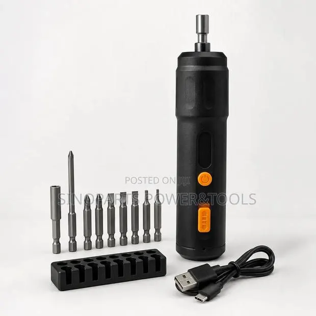Cordless Rechargeable Electric Screwdriver Set With Bits · Photo 1