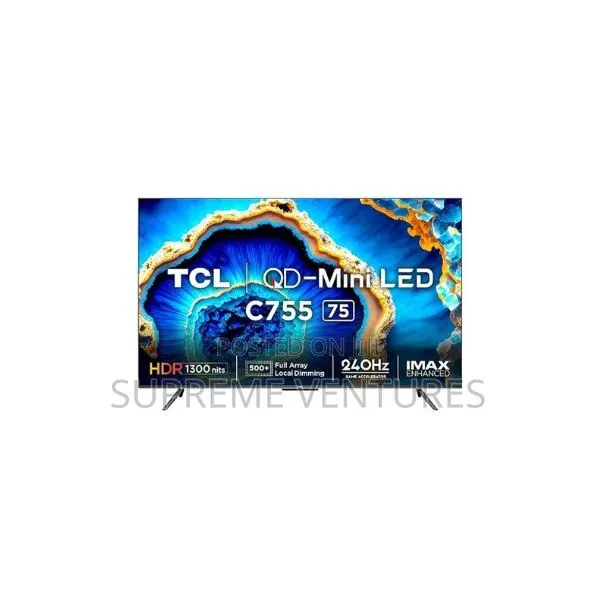 Elegant TCL 75 Inch Qd-Mini Led Tv Google Tv · Photo 1