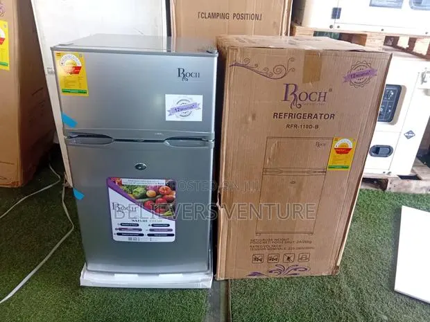Roch RFR-110d-B 85l Refrigerator – Compact Double Door Design 85l · Photo 1