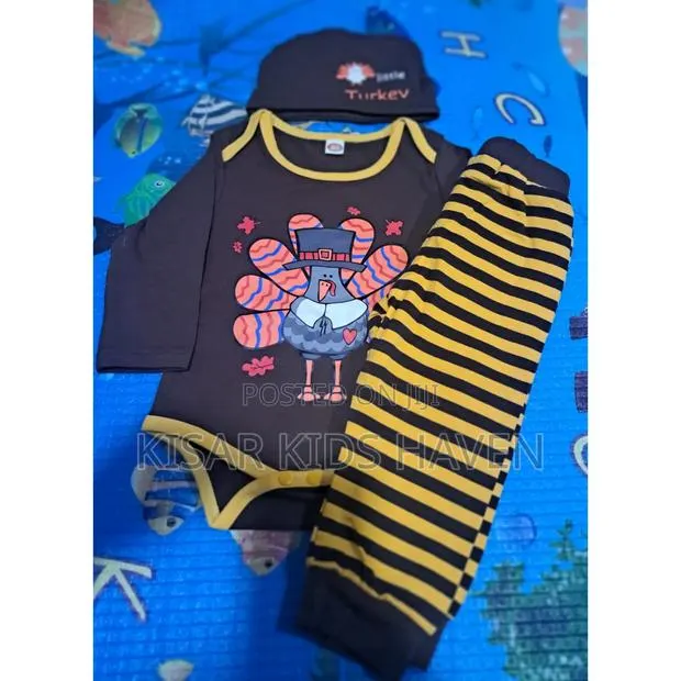 3 Pieces Newborn Set 0 to 3months ( Price for All) · Photo 1
