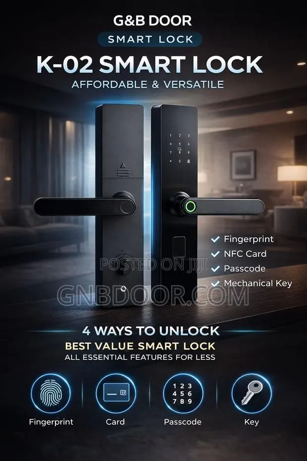 G B K-02 Smart Lock Super Affordable · Photo 1