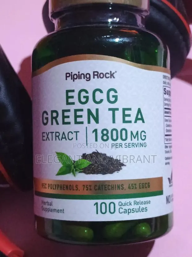 EGCG Green Tea Extract | 1800mg | 100 Capsules | · Photo 1