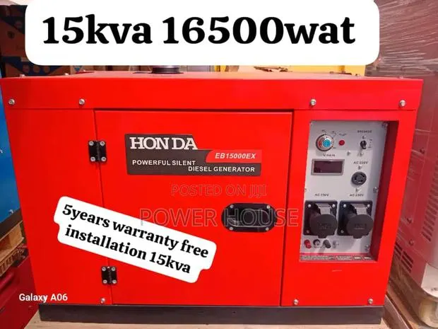 Beacon Optimal Honda 16500watts 15kva Diesel Generator · Photo 1