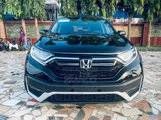 Honda CR-V EX FWD 2019 Black · Photo 1