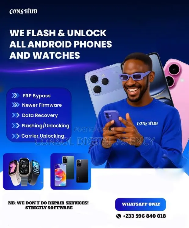 Mobile Phones Flashing and Unlocking Services · Photo 1