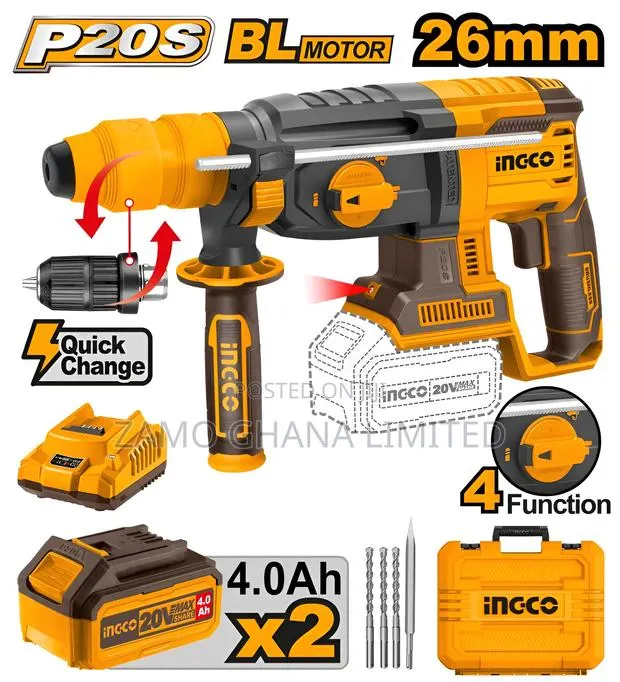 Cordless Rotary Hammer - Crhli202289 · Photo 1