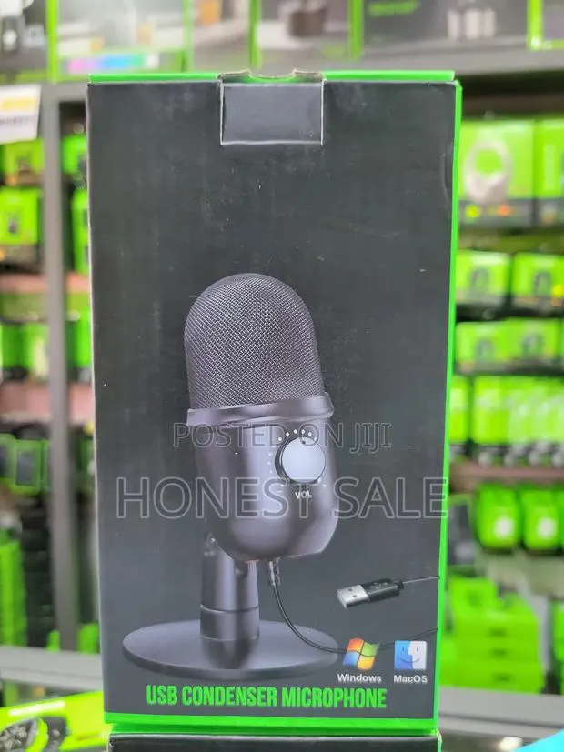 Plug and Play Usb With Type-C and Lightning Otg Condenser Mic · Photo 1