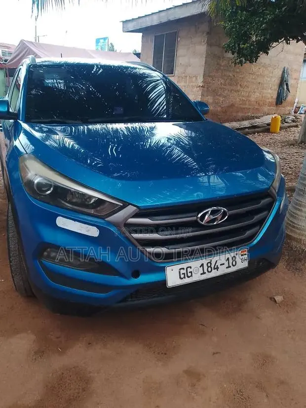 Hyundai Tucson 2016 Blue · Photo 1
