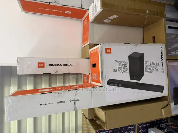 JBL Cinema Sb595 3.1.2 Ch Soundbar With Wireless Subwoofer · Photo 1