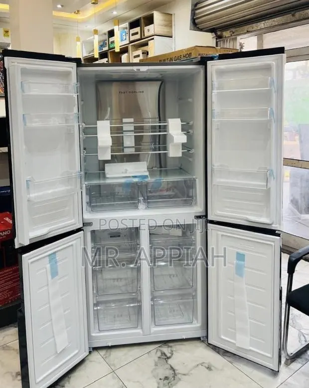 Extra Cooling Pearl Pf-630mdbg-2gb Side by Side 4 Door Fridge(Mirror) · Photo 1