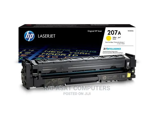 HP 207A Yellow Original Toner Cartridge (W2212A) · Photo 1