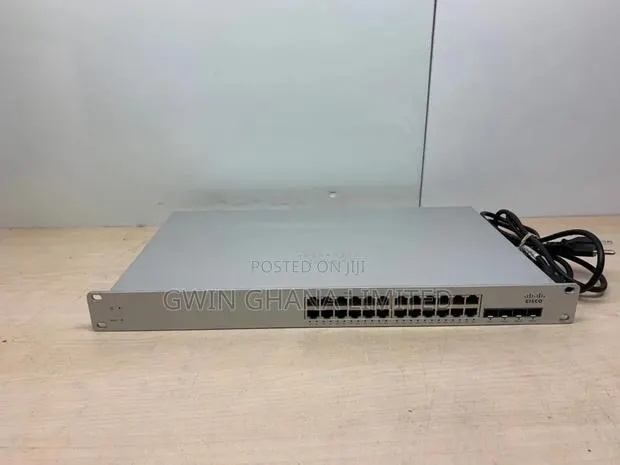 Cisco Meraki Ms220-24p 24port Gigabit Poe Switch 370w,4x SFP · Photo 1