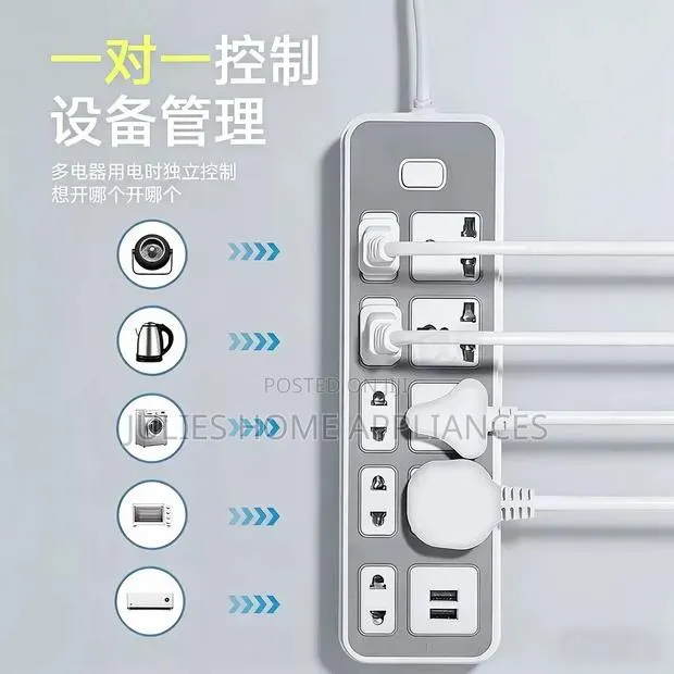 Multi Purpose Extension Socket For Daily Appliances · Photo 1
