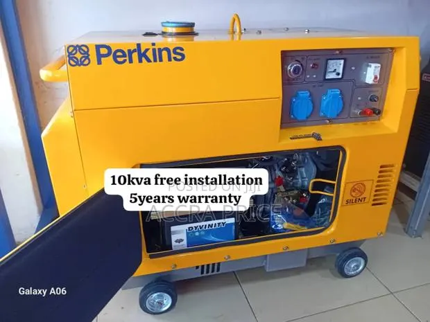 Gold Genx Perkins 10kva 13000watts Diesel Generator 10kva · Photo 1