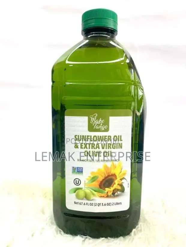 Sunflower Oil and Extra Virgin Olive Oil 2 Liters · Photo 1