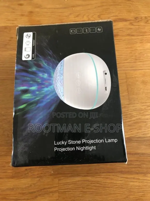 Brand New, Unused Projection Nightlight Lucky Stone Lamp · Photo 1