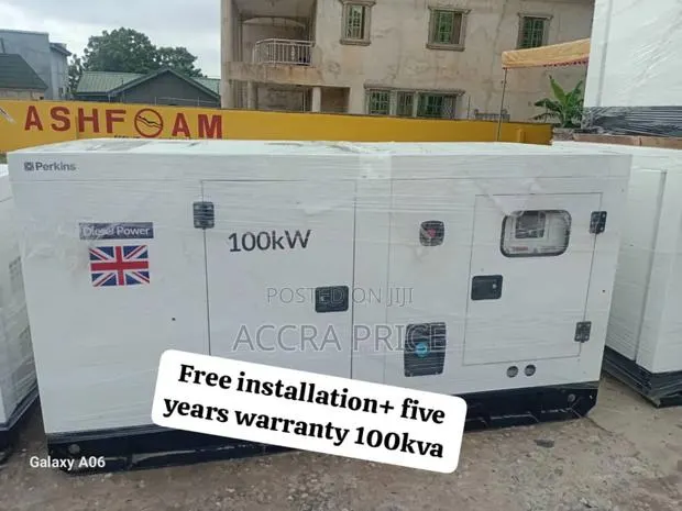 Fresh Out of the Box Perkins 100kva Diesel Generator Perkins · Photo 1